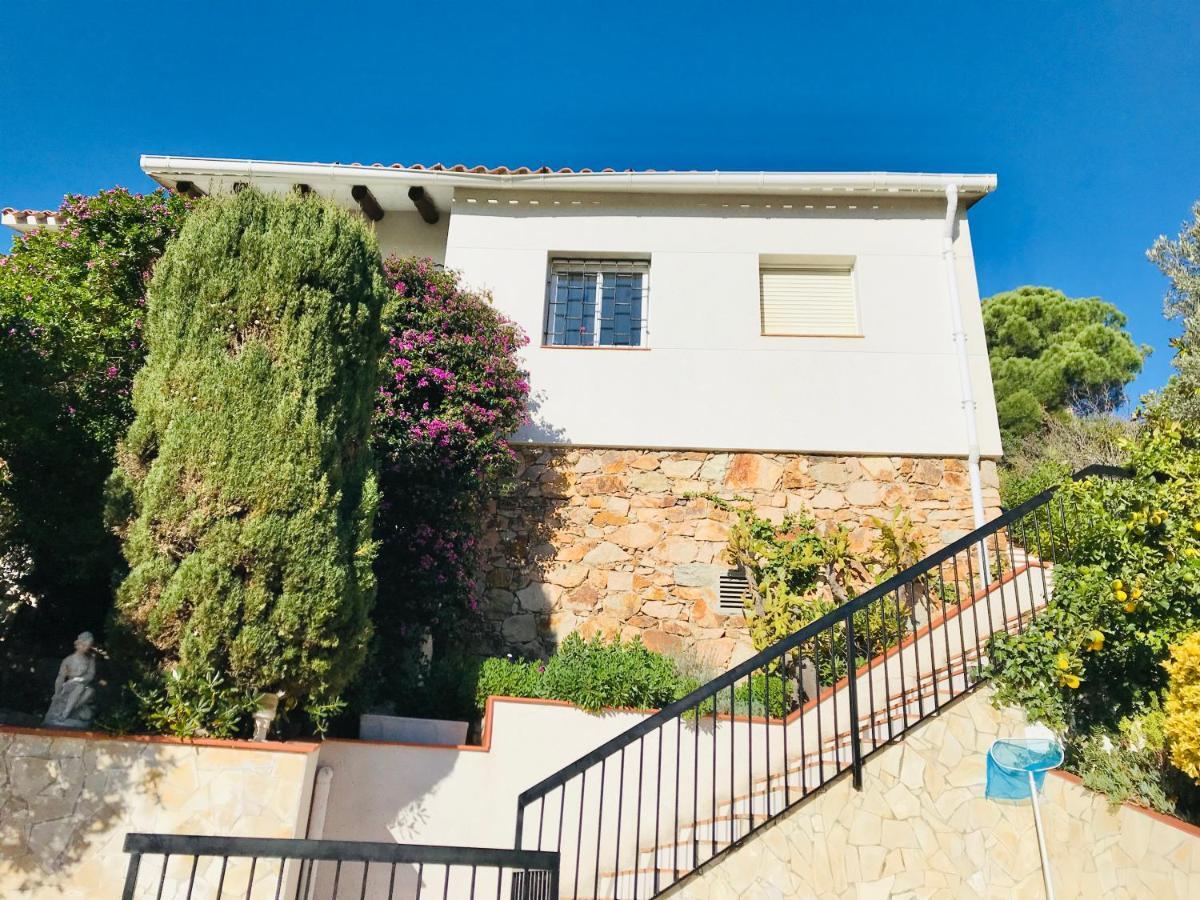 Mediterranean Villa Investingspain Sea View And Pool Lloret de Mar Dış mekan fotoğraf